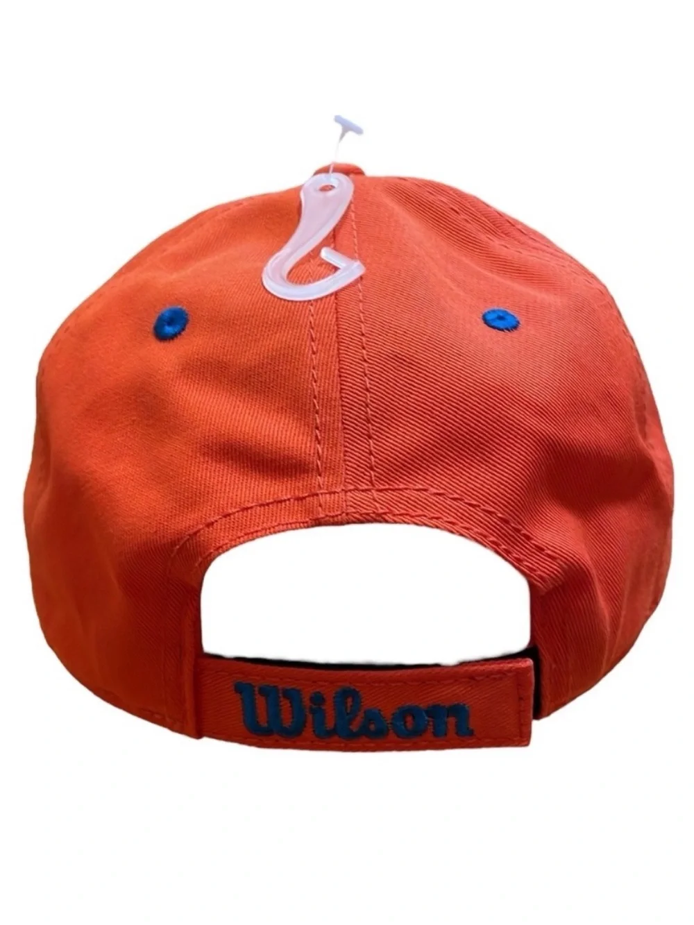 NWT Wilson Youth Tour Tennis Baseball Hat Cap Orange Junior Size Small Unisex